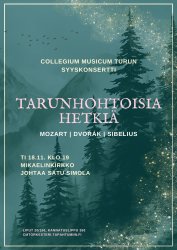 Tarunhohtoisia hetkiä -syyskonsertti